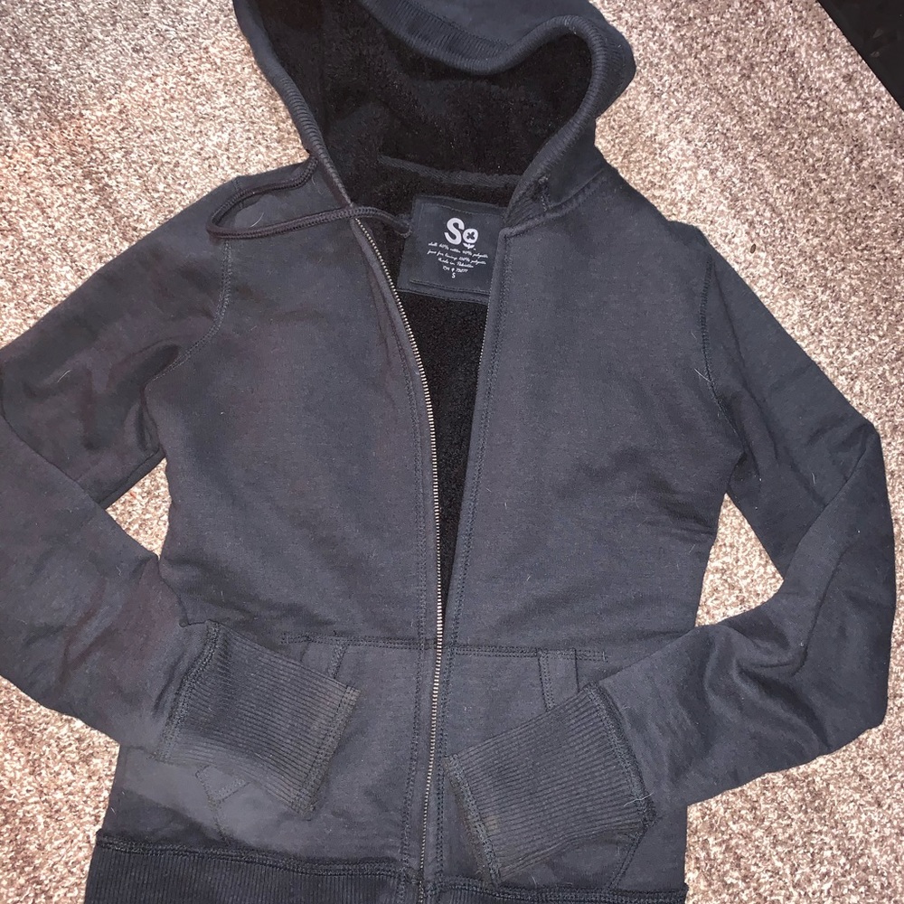 So small jacket black